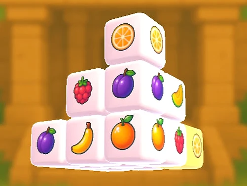 Mahjong Fruit 3D - Play free online Puzzle game