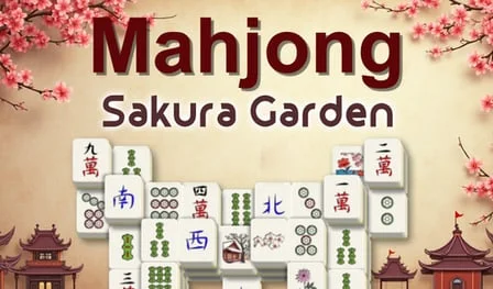 Mahjong Sakura Garden - Play free online game