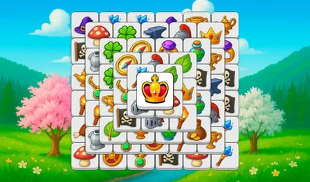 Royal Mahjong Castle Build - Play free online Puzzle game